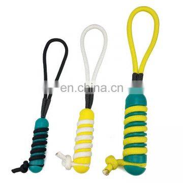 Factory supply dog chew toys rope tug toy dog activity toy