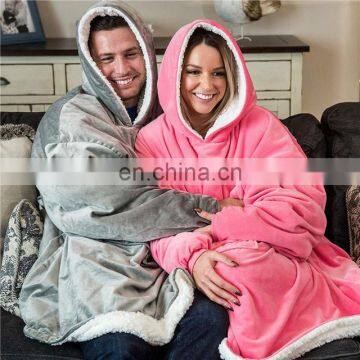 100% Polyester Super Cozy Warm Comfortable Oversized Hoodies photo-3