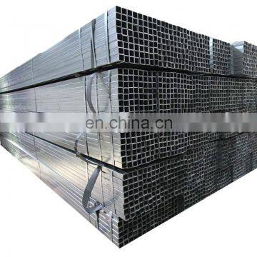 Schedule 40 80 x 80 galvanized structural square steel pipe