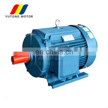 Yutong three phase induction elec YE3 Premium Efficiency high  low rpm three phase induction electric motor 4kw 5.5hp