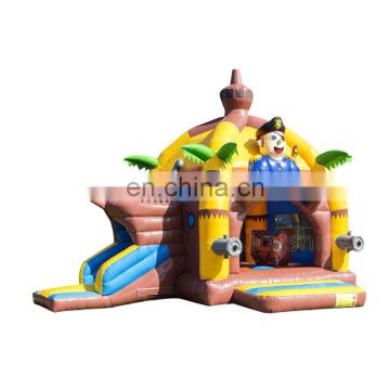 Coconut Tree Pirate Ship Bounce House Inflatable Jump Castle for Children