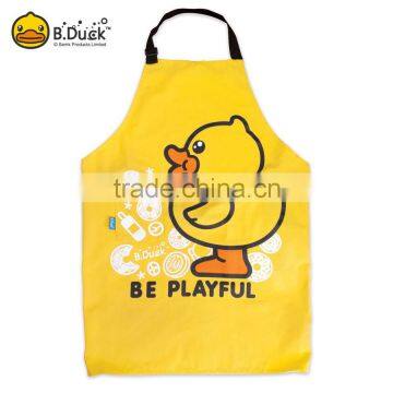 Hot Sale Cute B.duck Brand Kids/Child Apron Disposable Apron For Kids With Duck Printing