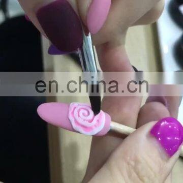 Queen Shining Nail Art Tools & Carving Flower Top Pen