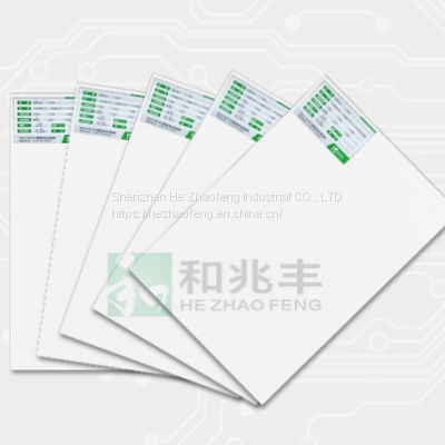 White backup board--PCB drilling accessories/FR4