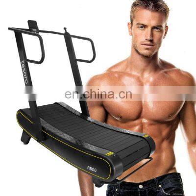 Best And Cheap NO Electric Treadmill curved manual  treadmill Multi home gym running machine