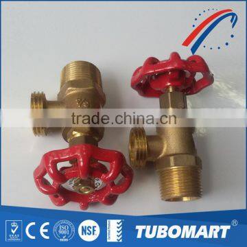 Ningbo factory High Precision DZR brass stop valves for water system