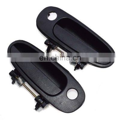 Free Shipping!For TOYOTA COROLLA 93-97 Outside Door Handle Front Left & Right Black 2Pcs NEW