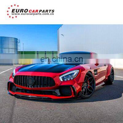 2019 AG gt front bumper for AG GT to PD style PD700  front bumper high quality FRP carbon finber & FRP material