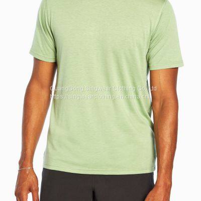 Men's Santoni Seamless Quick Dry & Wicking Running Sports Tee photo-2