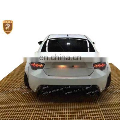 Top quality rocket bunny style wide body kit for su-bar brz 2014-2016 in frp