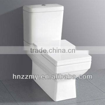 ceramic bathroom two piece water closet wc toilet pan
