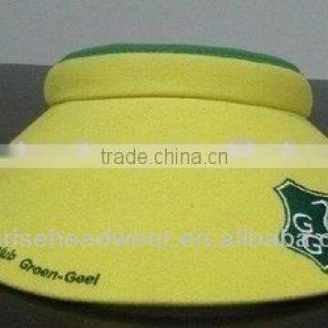 Custom Microfiber Big Sun Visor Embroidery Logo