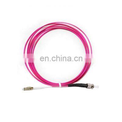 LC ST Simplex Multi Mode OM4 Optical Fiber Patch cord cordon de raccordement en fibre Fiber Jumper FTTH 2.0mm om4 patch cord lc