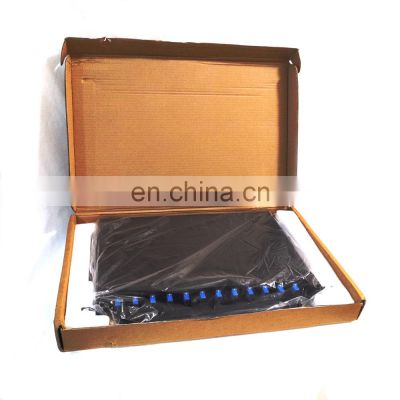 1U  72 port surface Waterproof OEM ODM fiber patch panel with extra fiber cable 48-port fiber patch panel