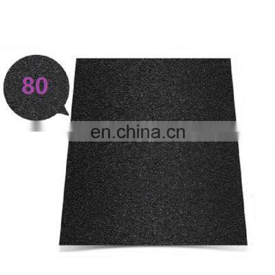 80 mesh Waterproof won't fall sand Rough grinding abrasive paper, 280* 23cm sanding paper