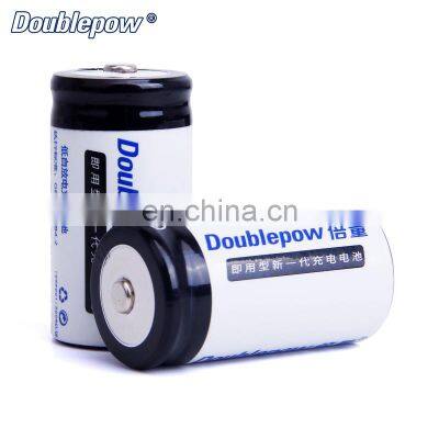 Customized logo 1.2V 2750mAh rechargeable c size battery