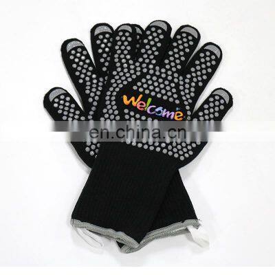Extreme 932F Heat Protective Cooking Grilling Silicone Gloves for Men, Women, Outdoor, Barbecue, Baking