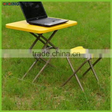 Garden office laptop table and folding stool HQ-1052-19