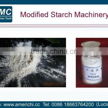 Modified starch processing equipment