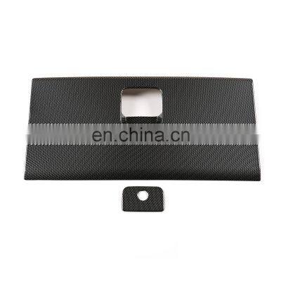 Auto Parts 20-21 for Land Rover Defender Co-pilot Storage Box Decorative Panel ABS Carbon Fiber Pattern 2-piece Set