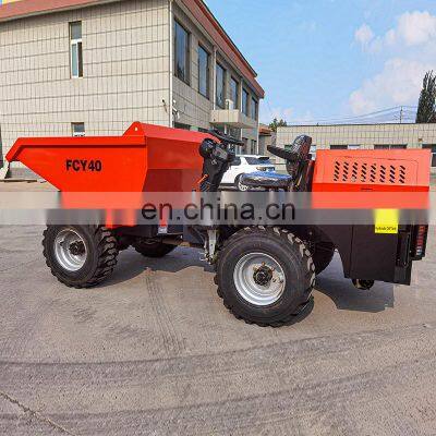 Hot Sale Diesel Engine FCY40 4 Ton Underground Mini Dumper With CE photo-5