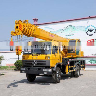 Loading capacity 10/12/16/25 Tons Boom Arm 4x4 Crane Hydraulic china crane truck for sale