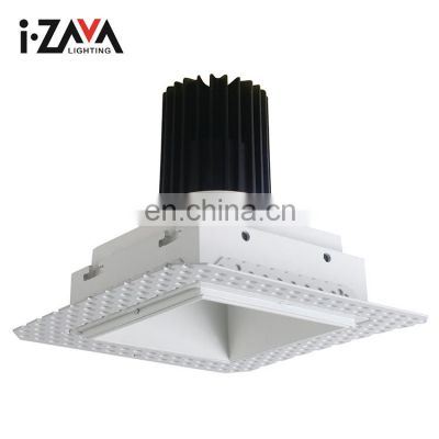 High Brightness Recessed Mount Lighting Aluminum IP20 12W 14W COB Recessed LED Spotlight