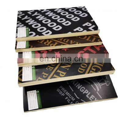 18mm black film faced plywood construction/formwork plywood factory price