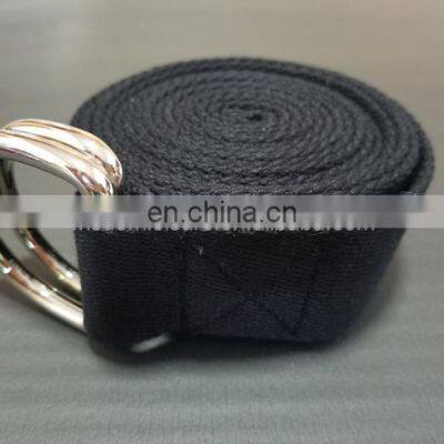100% Cotton Yoga Strap With Adjustable D-Ring, Improve Flexibility & Strength for Yoga Stretching Fitness photo-3