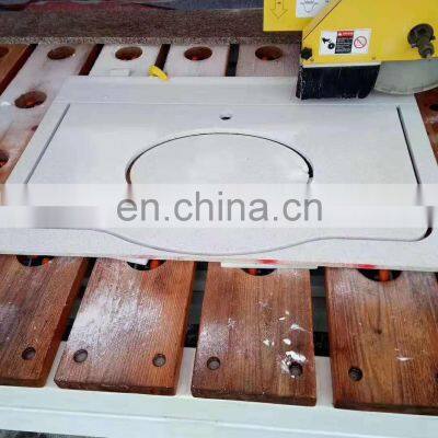 Multi Function 3020 5axis Cnc Bridge Saw Stone Cutting Machine Stone Cutter Polishing Cutting Edging photo-3