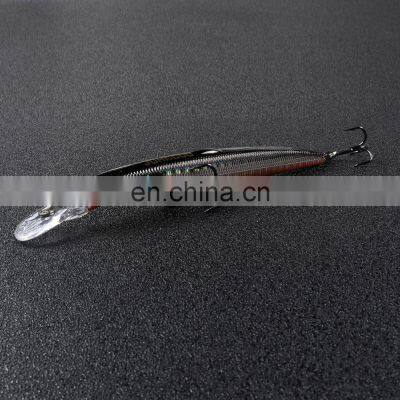 JOHNCOO 113MM 6.8G Bass Fishing Minnow Hard Bait Minnow Lure Mold Fish Fishing Lure
