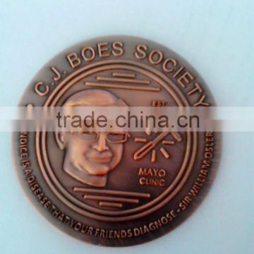 metal coin/society coin