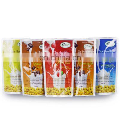121 Celsius high temperature packaging bag soy milk retort pouch High temperature liquid packaging Delicatessen stand up pouch