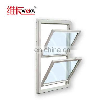 Modular design Pvc Upvc single hung window windows