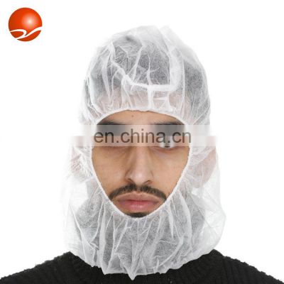 Single Use Nonwoven Snood Cap Polypropylene Astronaut Cap