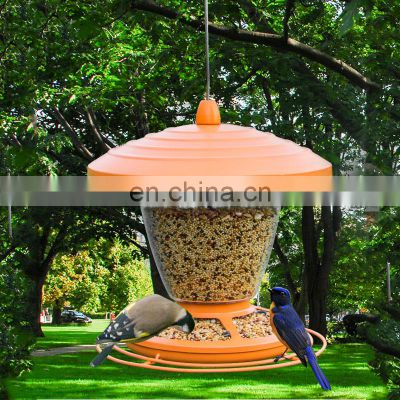 Cheap Wholesale 2021 New Arrival Trending Small Plastic Hanging Wild Bird Feeder