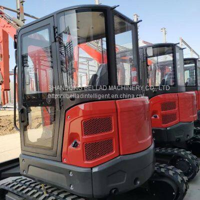 High Quality Environmental Protection 1.8ton 2.0 ton 2.2Ton Digger Mini Excavator For Sale