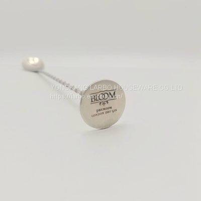 28cm Stainless Steel Bar Mixing Spoon Wholesale Price photo-5