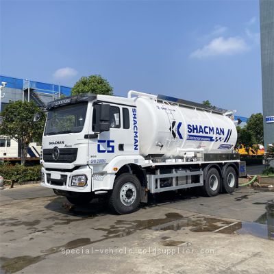 SHACMAN25 cubic meter sewage transfer vehicle