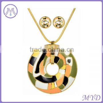 Fashion Copper Enamel Jewelry Set for Women photo-3