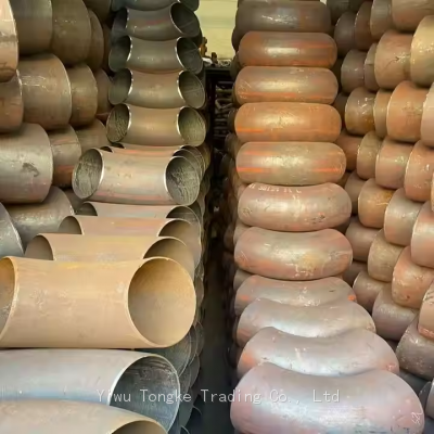 90 Degree Titanium Exhaust Pipe Fittings 5 Pcs Seamless Mandrel Bends With Welded LH-LAP Joint 5pcs Titanium Elbow photo-5