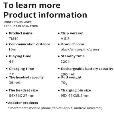 Headphones Earphones Wireless Headset Earbuds Smart Display Sport With Microphones TWS Earphone for Iphone Xiaomi Huawei photo-4