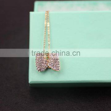 2015 New Product Cute Bowknot Pendant Necklace China Jewelry Wholesale photo-4