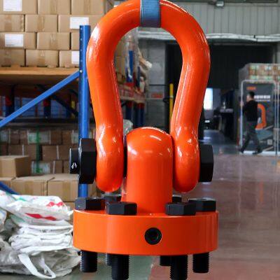 Heavy Duty Flange Swivel Shackle Hoist Rings Rigging and Lifting Equipment 85t-250t photo-3