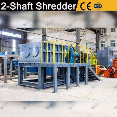 Wood, Small Engineering Plastic, Home Appliance Two Shaft Shredder