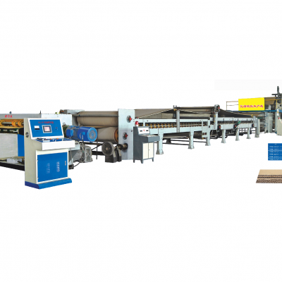 3 Layers Corrugated Cardboard Production Line for 5 Ply Corrugated Box Making Machine