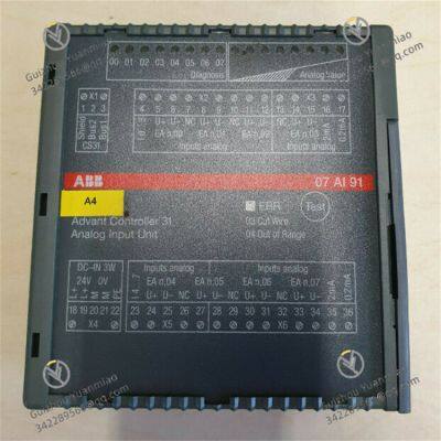 ABB 07AI91 GJR5251600R4202 Analog Input Unit