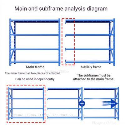 Adjustable 5-Tier Heavy Duty Garage Storage Shelving System With Adustable Laminate -150KG Reinforced Cold Rolled Steel Racks-OEM/ODM photo-4