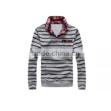 custom long sleeve polo shirt- cotton