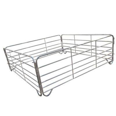 Australia Cheap Cattle Farm Fence Galvanized Iron Rails Welded Cow Portable Cattle Yards Panels photo-5